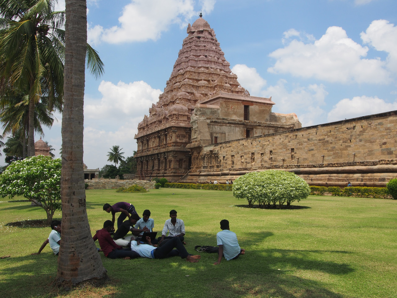 temple de Brihadishwara à Tanjavur, classé au patrimoine mondial temple de Brihadishwara à Tanjavur, classé au patrimoine mondial